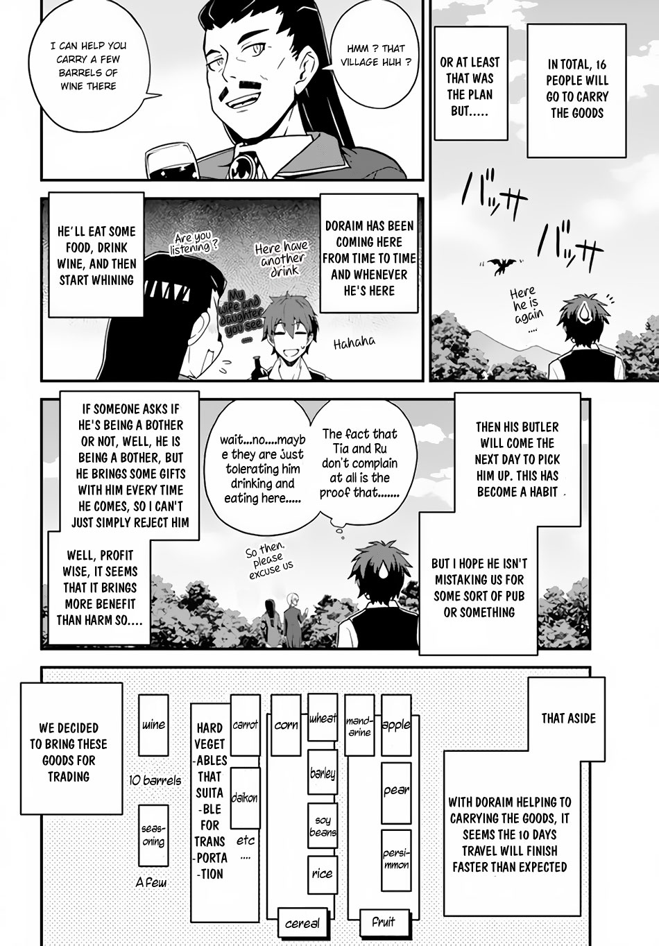 Isekai Nonbiri Nouka Chapter 25 page 7 - Chapter 25: A village that is known for its trading