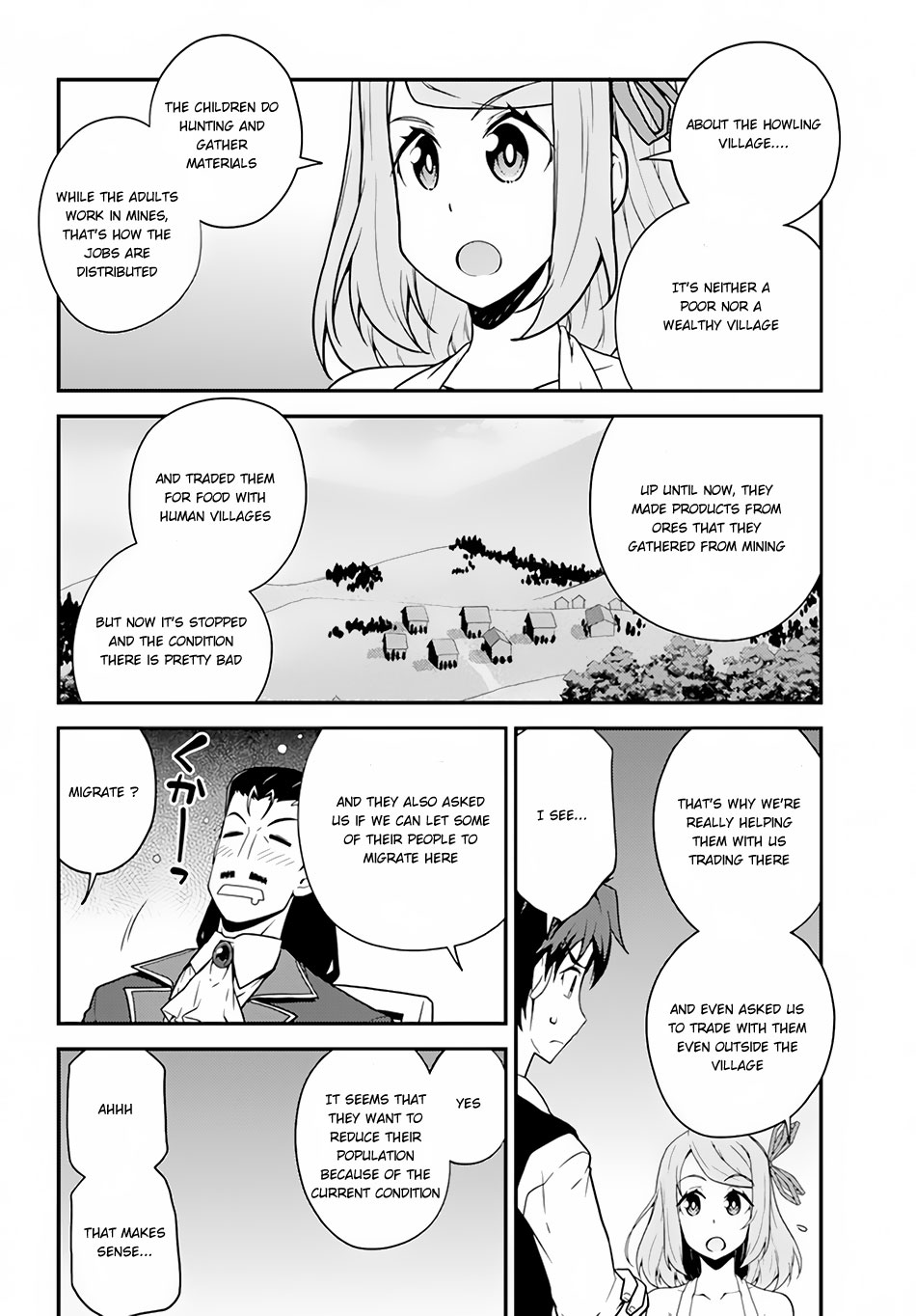 Isekai Nonbiri Nouka Chapter 26 page 3 - Chapter 26: A report together with a feast, and new residents