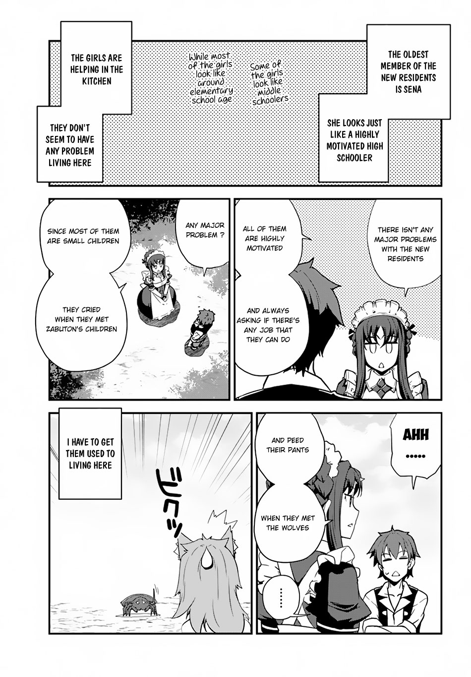 Isekai Nonbiri Nouka Chapter 26 page 8 - Chapter 26: A report together with a feast, and new residents