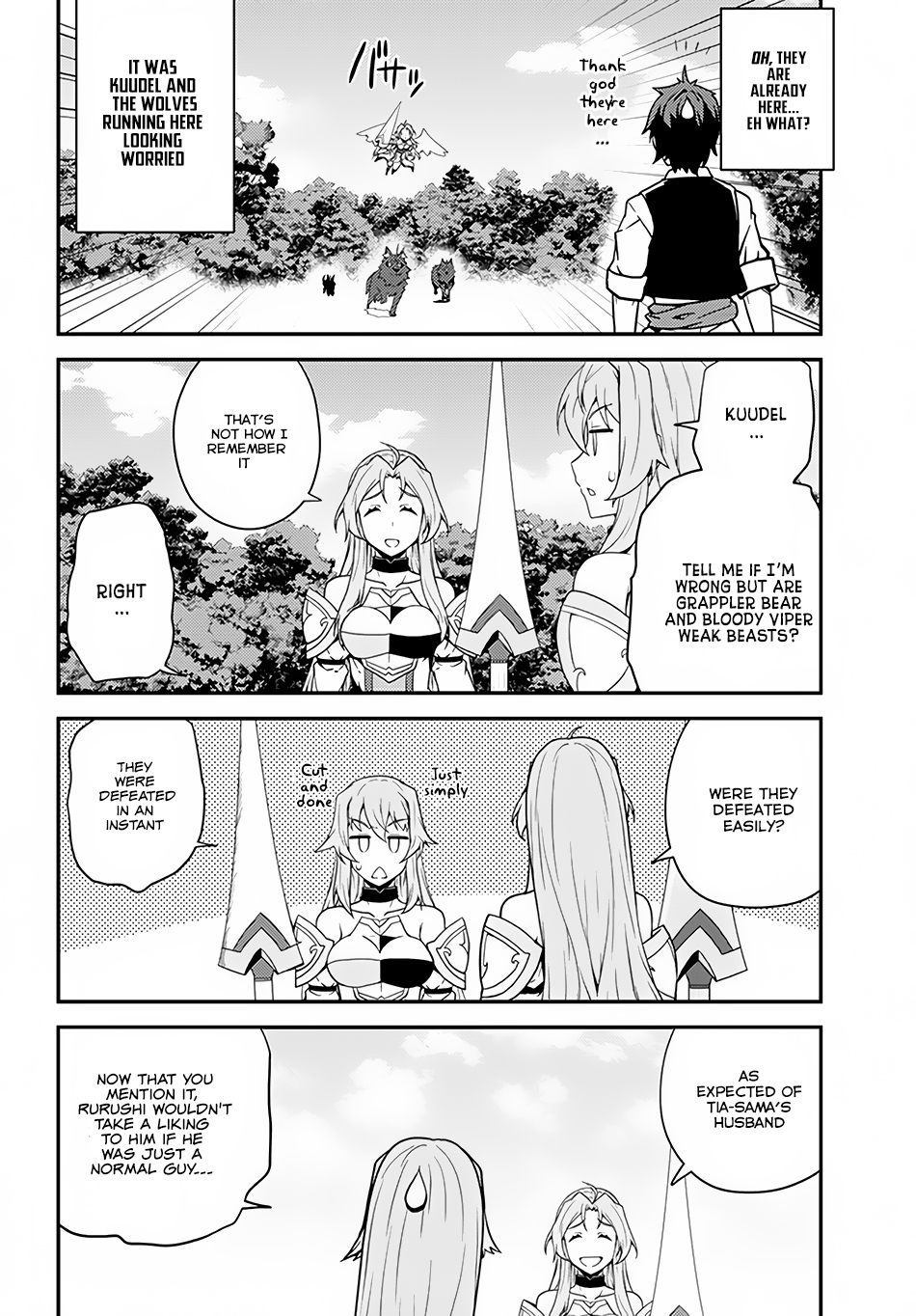 Isekai Nonbiri Nouka Chapter 28 page 7 - Chapter 28: A Distrubance in the Forest