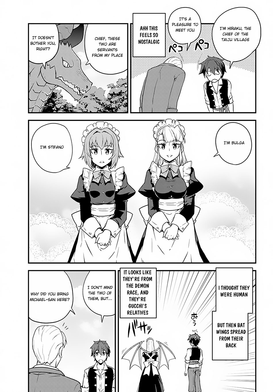 Isekai Nonbiri Nouka Chapter 33 page 8 - Chapter 33: Bizel's Daughter