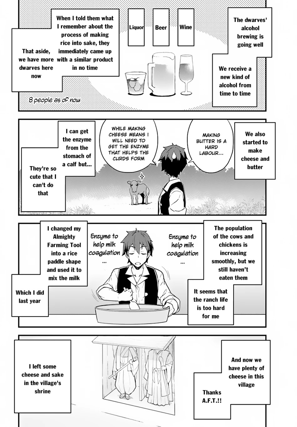 Isekai Nonbiri Nouka Chapter 35 page 9 - Chapter 35: Food Culture