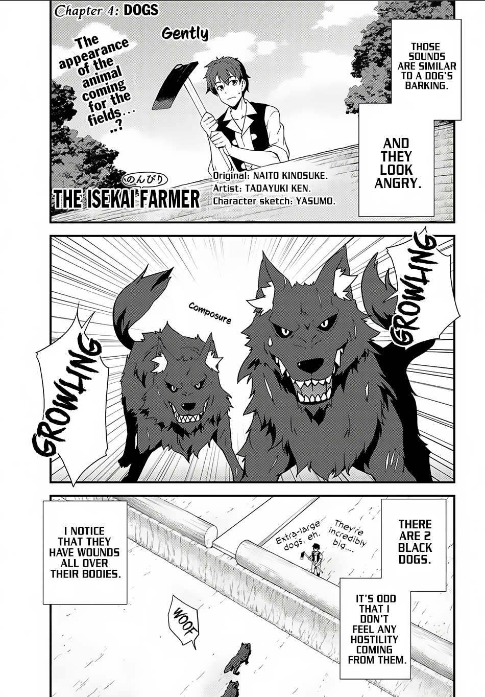 Isekai Nonbiri Nouka Chapter 4 page 2 - Chapter 4: Dogs