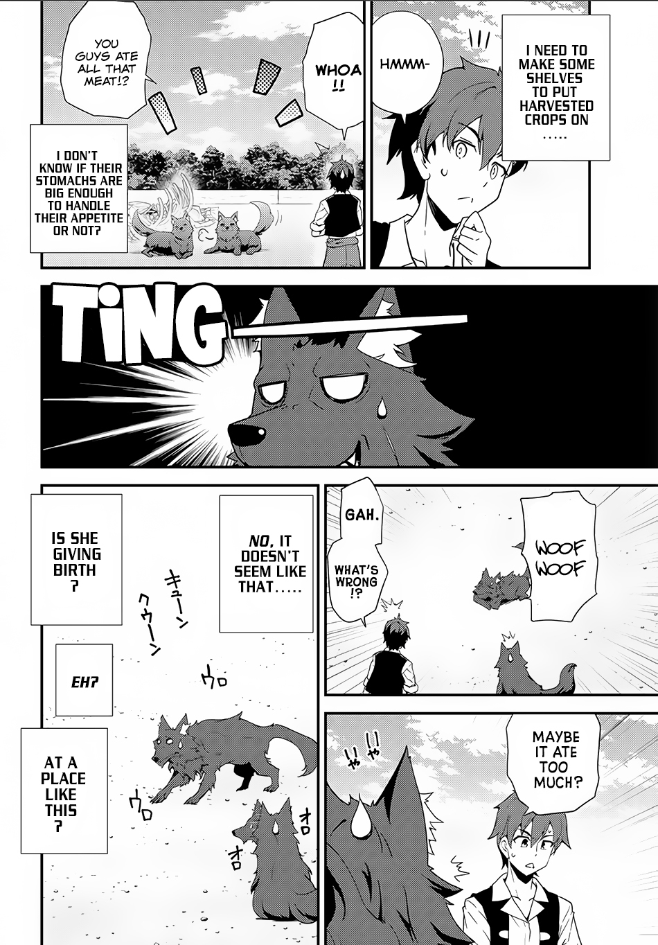 Isekai Nonbiri Nouka Chapter 4 page 5 - Chapter 4: Dogs