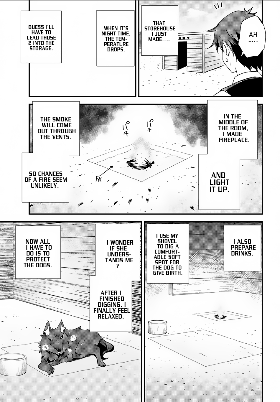 Isekai Nonbiri Nouka Chapter 4 page 6 - Chapter 4: Dogs