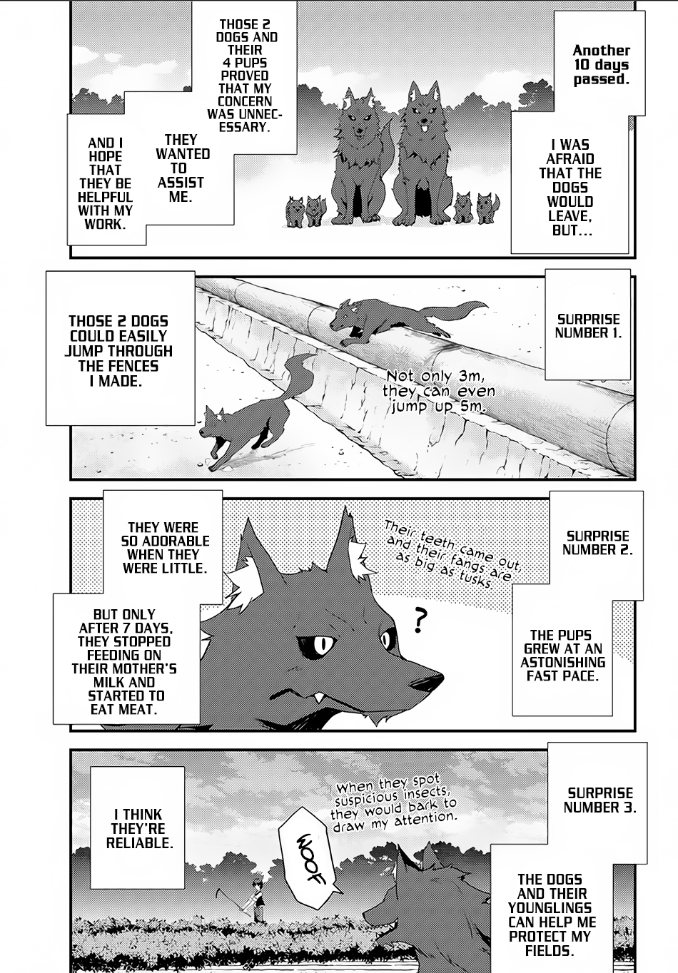 Isekai Nonbiri Nouka Chapter 4 page 8 - Chapter 4: Dogs