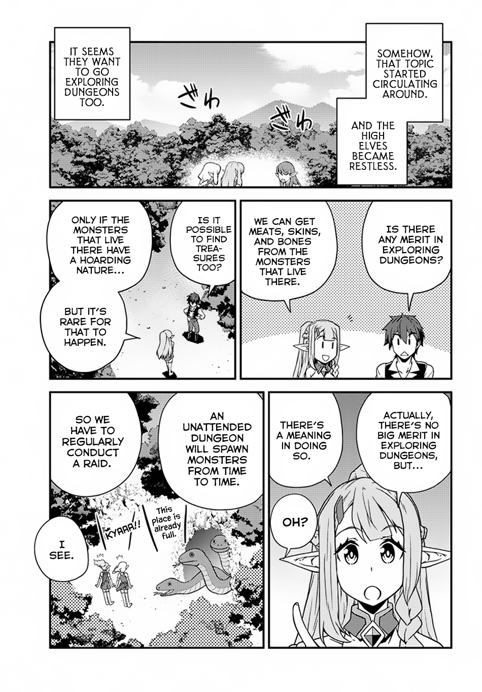 Isekai Nonbiri Nouka Chapter 48 page 4 - Chapter 48: The Girls Who Want to Move In.