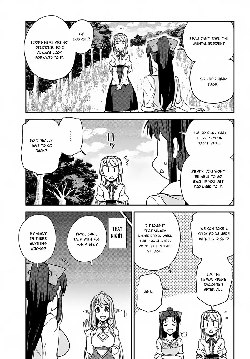 Isekai Nonbiri Nouka Chapter 49 page 6 - Chapter 49: Yuuri's Remorese