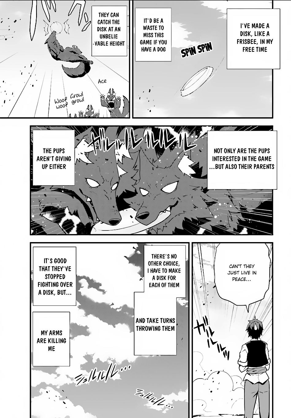 Isekai Nonbiri Nouka Chapter 5 page 4 - Chapter 5: Names of the Dogs