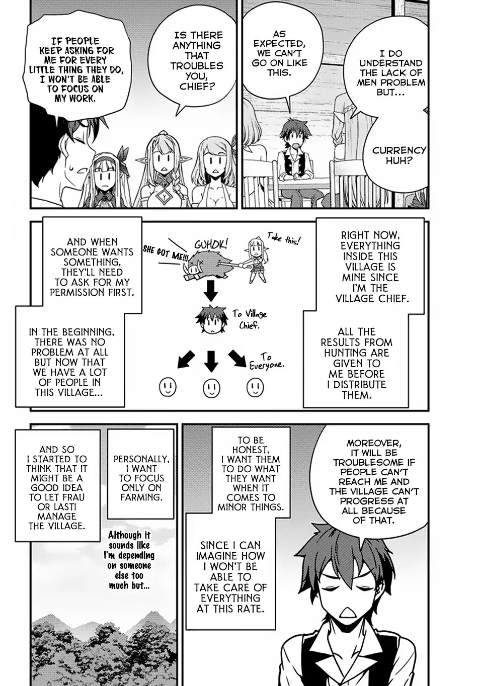 Isekai Nonbiri Nouka Chapter 53 page 3 - Chapter 53: The Return of the Exploration Team and the Arrival of the Winter.