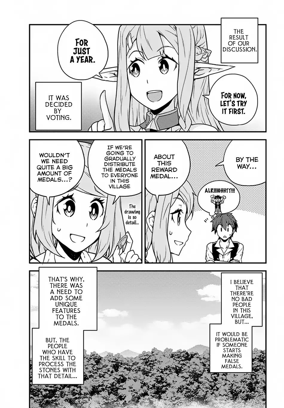 Isekai Nonbiri Nouka Chapter 53 page 6 - Chapter 53: The Return of the Exploration Team and the Arrival of the Winter.