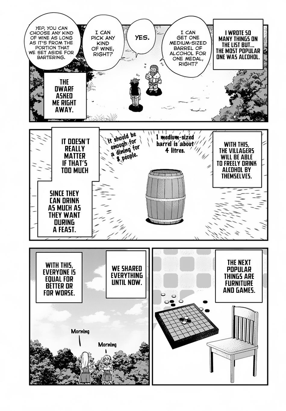 Isekai Nonbiri Nouka Chapter 55 page 6 - Chapter 55: Spring and Reward Medals Pr. 1