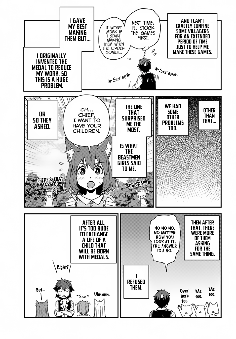 Isekai Nonbiri Nouka Chapter 56 page 4 - Chapter 56: Spring and Reward Medals Pr. 2