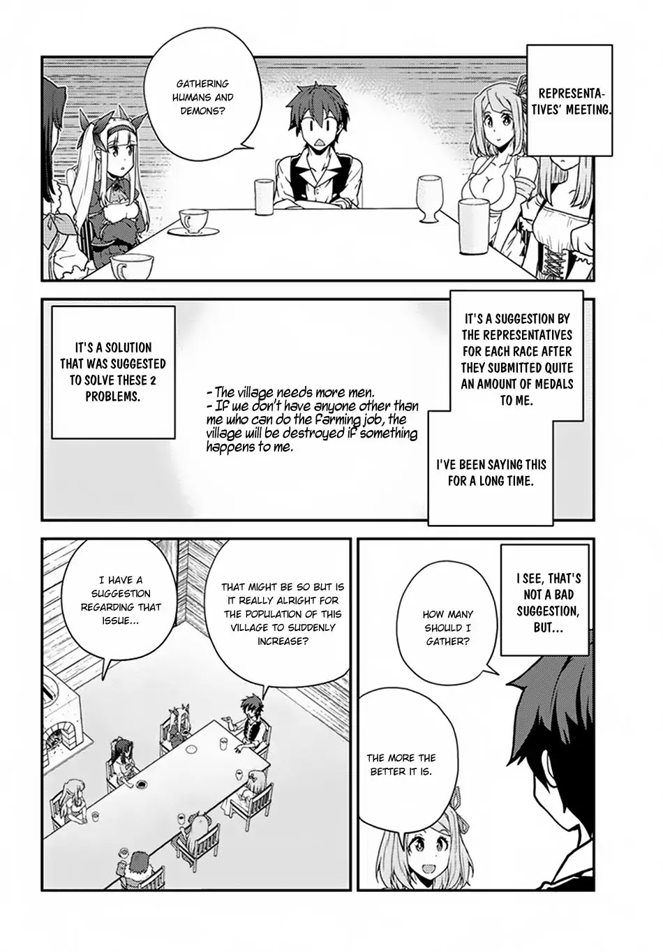Isekai Nonbiri Nouka Chapter 57 page 5 - Chapter 57: Village Gathering Plan