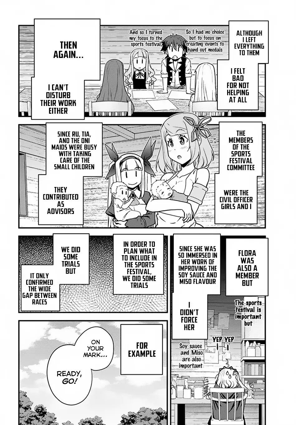 Isekai Nonbiri Nouka Chapter 58 page 3 - Chapter 58: Sports Festival Plan