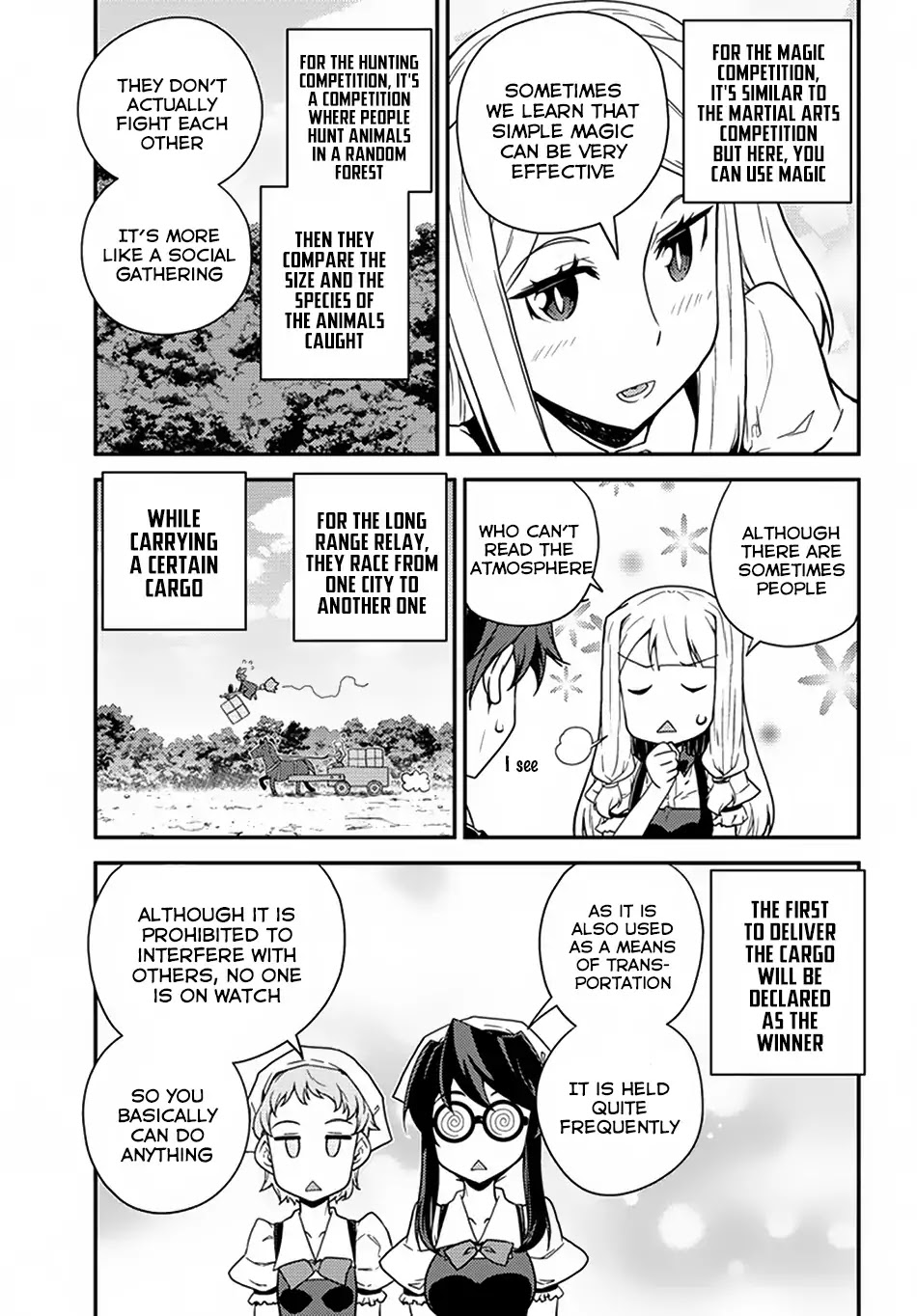 Isekai Nonbiri Nouka Chapter 58 page 6 - Chapter 58: Sports Festival Plan