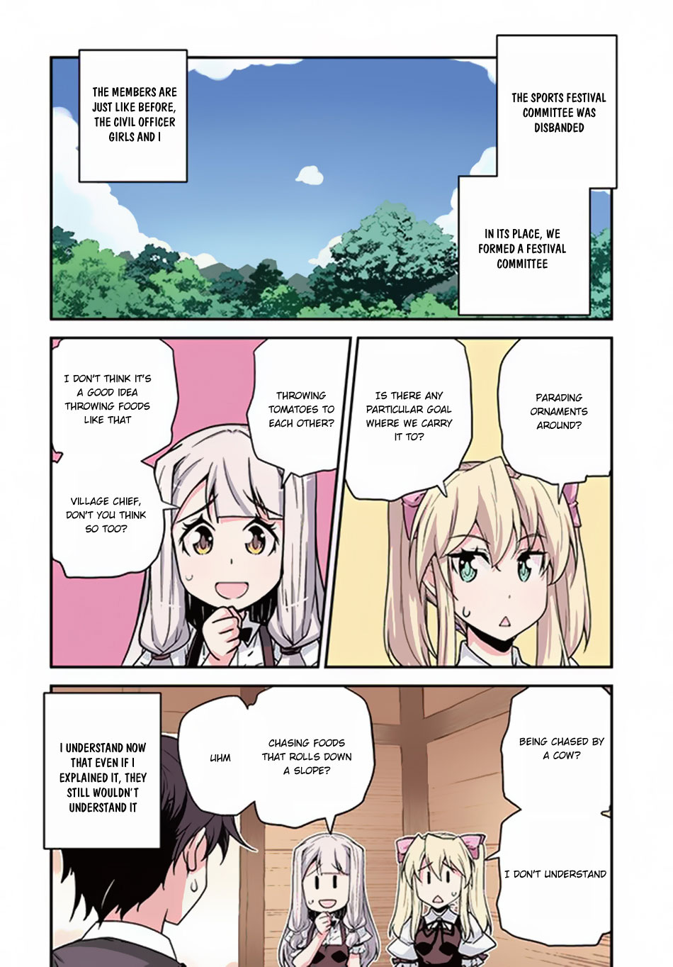 Isekai Nonbiri Nouka Chapter 59 page 3 - Chapter 59: Festival Committee Members and Music Instruments PT1