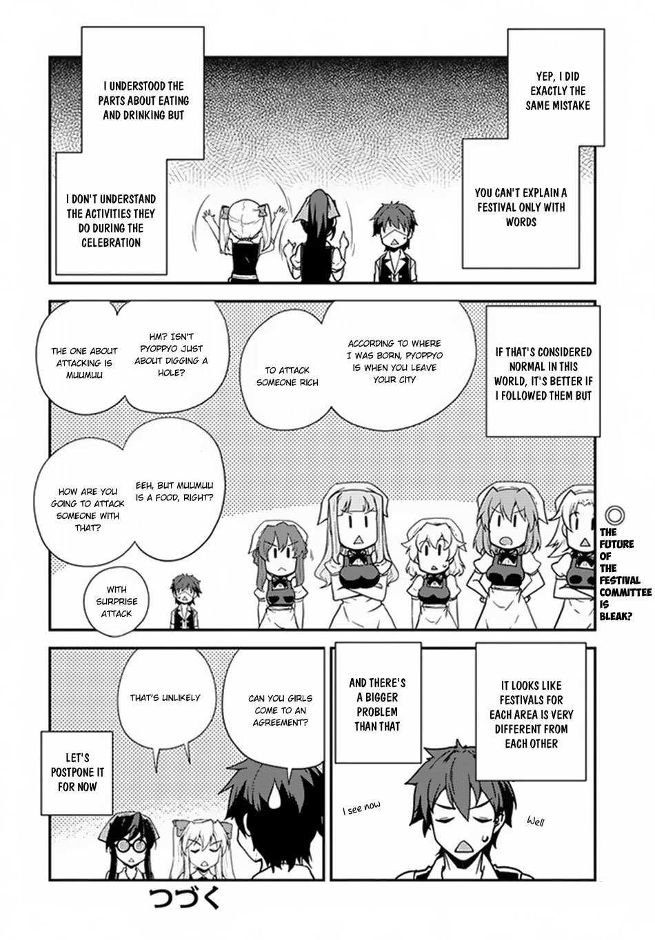 Isekai Nonbiri Nouka Chapter 59 page 5 - Chapter 59: Festival Committee Members and Music Instruments PT1
