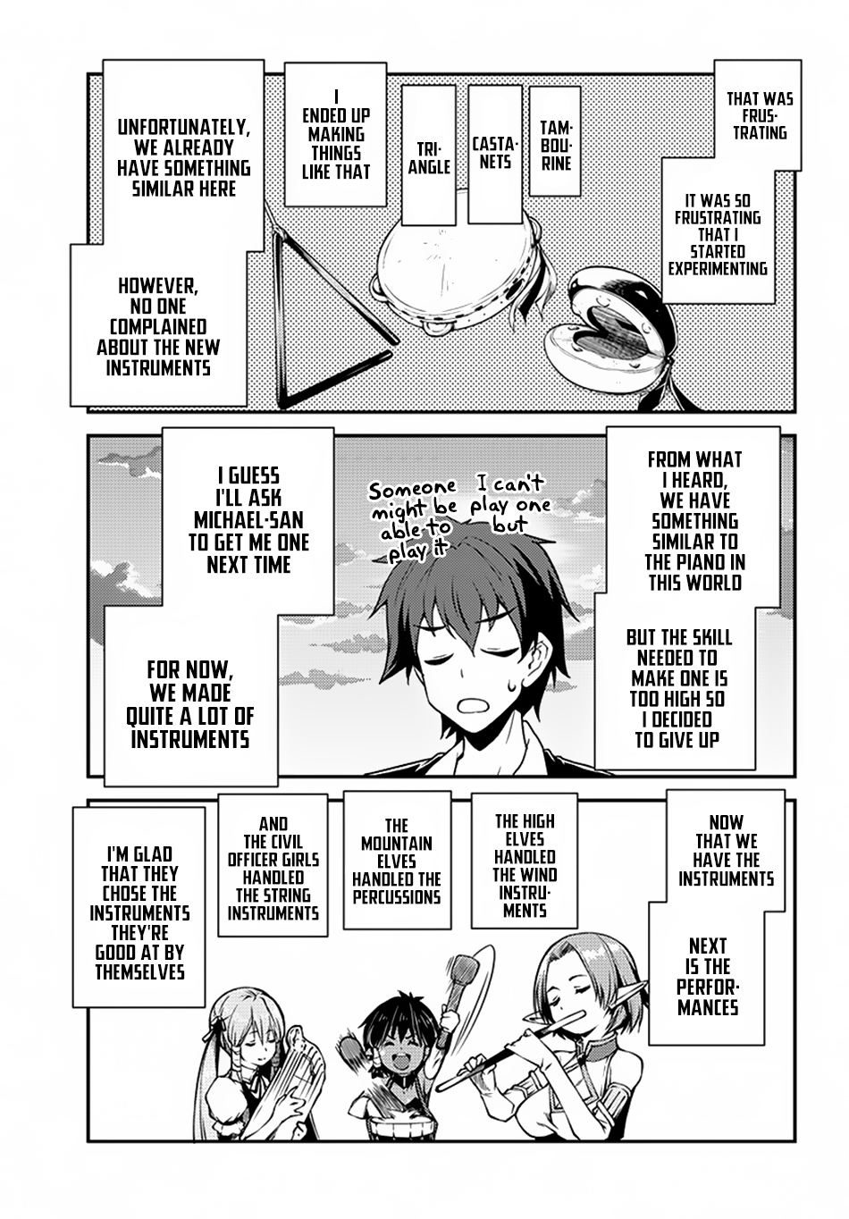 Isekai Nonbiri Nouka Chapter 60 page 6 - Chapter 60: Festival Committee Members and Music Instruments PT1