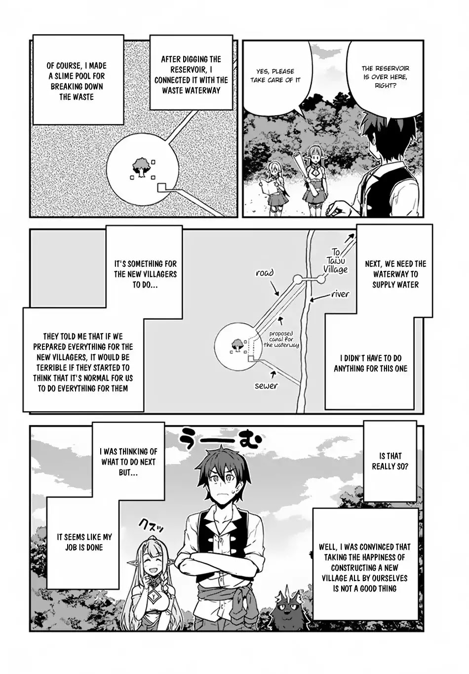 Isekai Nonbiri Nouka Chapter 64 page 3 - Chapter 64: Constructing the new Village and the Return of the Epedition Team