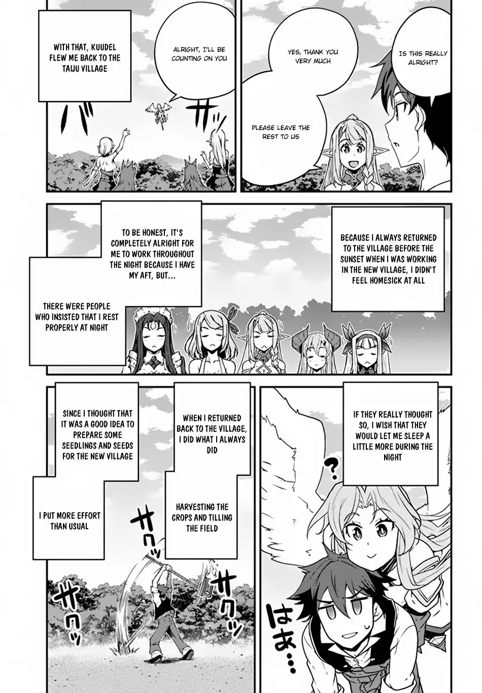 Isekai Nonbiri Nouka Chapter 64 page 4 - Chapter 64: Constructing the new Village and the Return of the Epedition Team