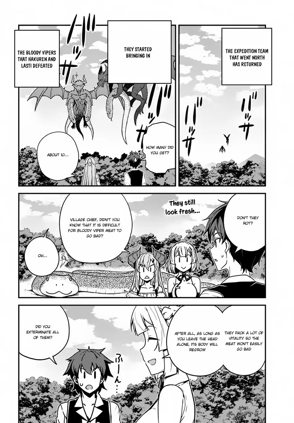 Isekai Nonbiri Nouka Chapter 64 page 5 - Chapter 64: Constructing the new Village and the Return of the Epedition Team