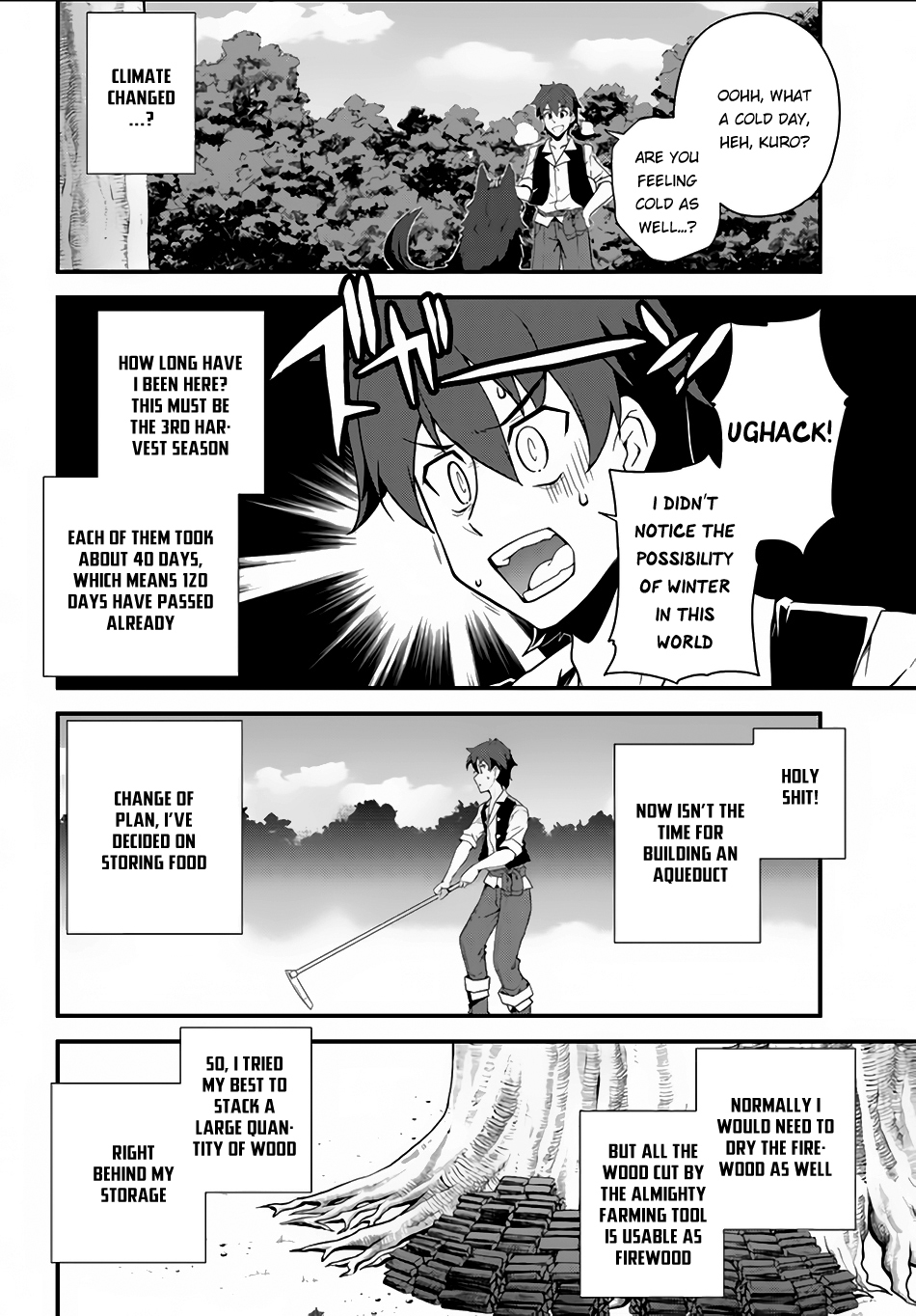 Isekai Nonbiri Nouka Chapter 7 page 3 - Chapter 7: Preparations for Winter and a New Face