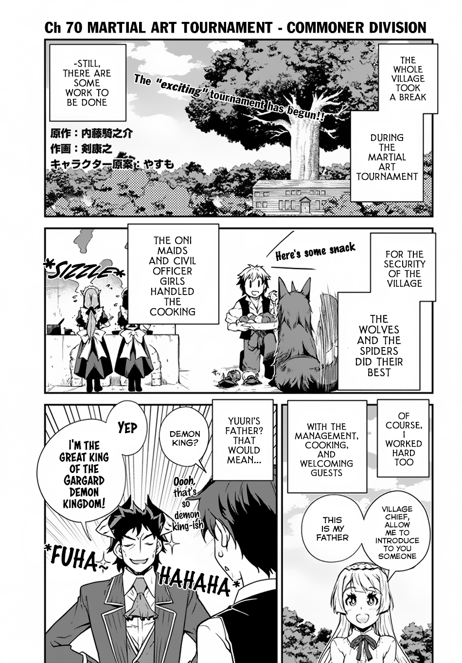 Isekai Nonbiri Nouka Chapter 70 page 2 - Chapter 70: Martial Art Tournament – Commoner Division
