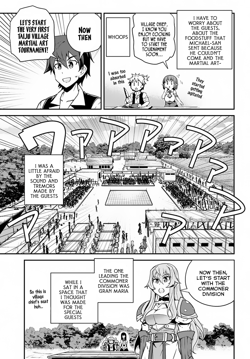 Isekai Nonbiri Nouka Chapter 70 page 4 - Chapter 70: Martial Art Tournament – Commoner Division