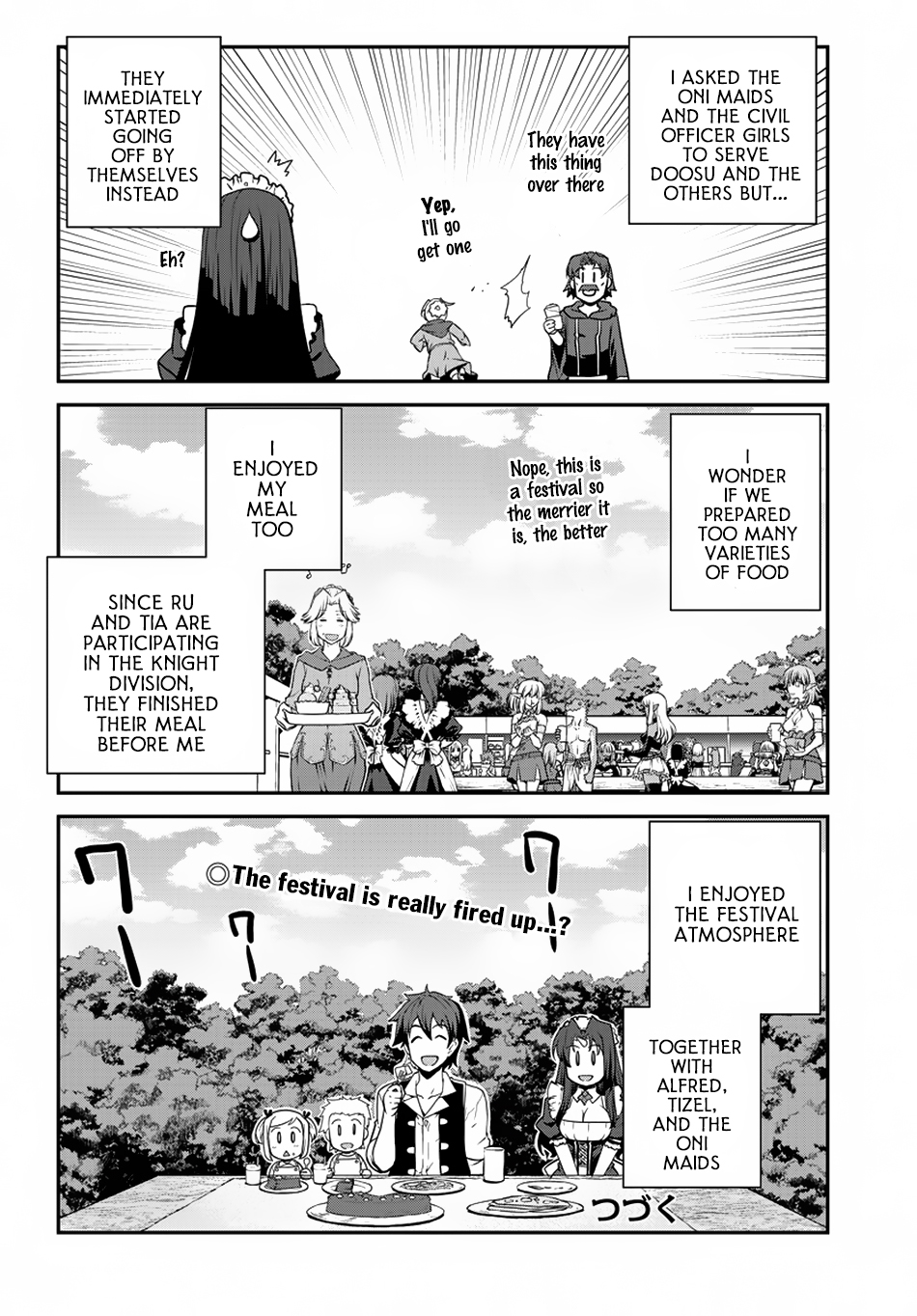 Isekai Nonbiri Nouka Chapter 72 page 7 - Chapter 72: Martial Art Tournament - Warrior Division (2)