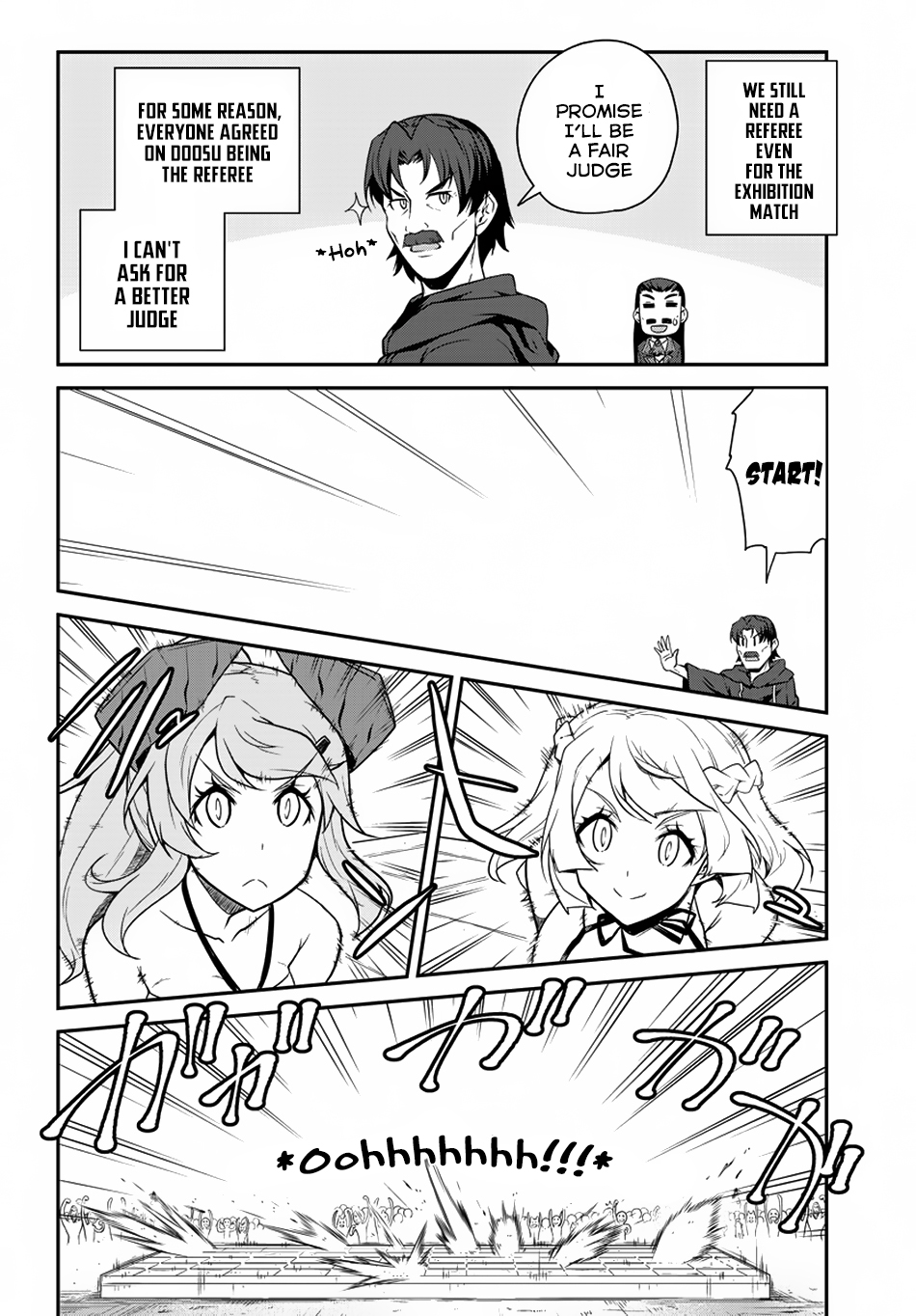 Isekai Nonbiri Nouka Chapter 77 page 3 - Chapter 77: Exhibition Match