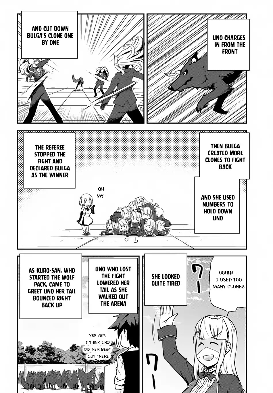 Isekai Nonbiri Nouka Chapter 79 page 3 - Chapter 79: Martial Art Tournament - Knight Division Second Round Part (2)