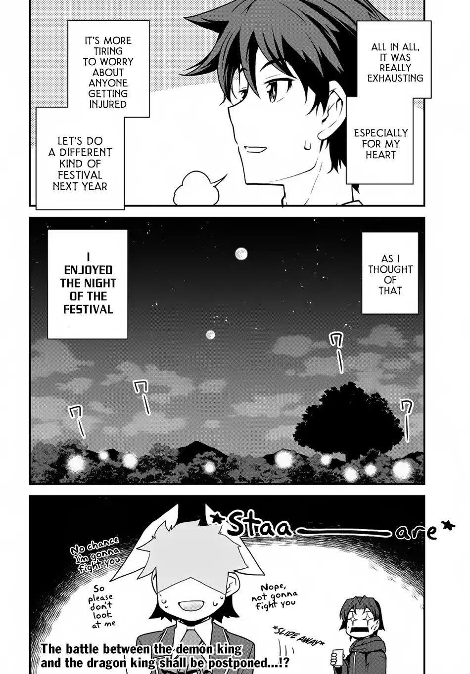 Isekai Nonbiri Nouka Chapter 81 page 7 - Chapter 81: Martial Art Tournament-Knight Division, Third Round (semi-final) and The Finals