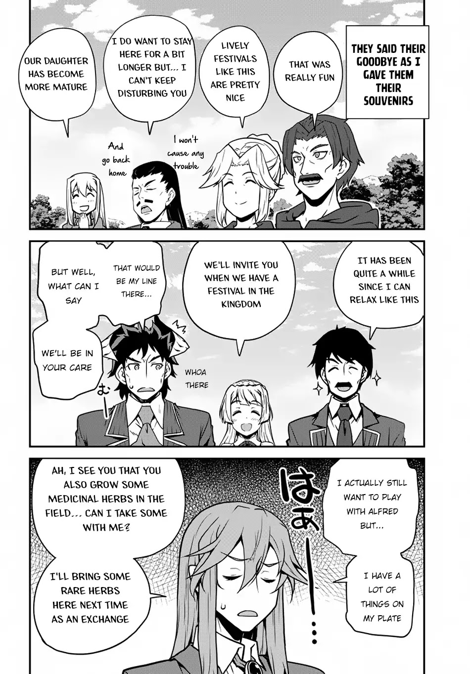 Isekai Nonbiri Nouka Chapter 82 page 3 - Chapter 82: The Clean-Up and Aftermath (1)