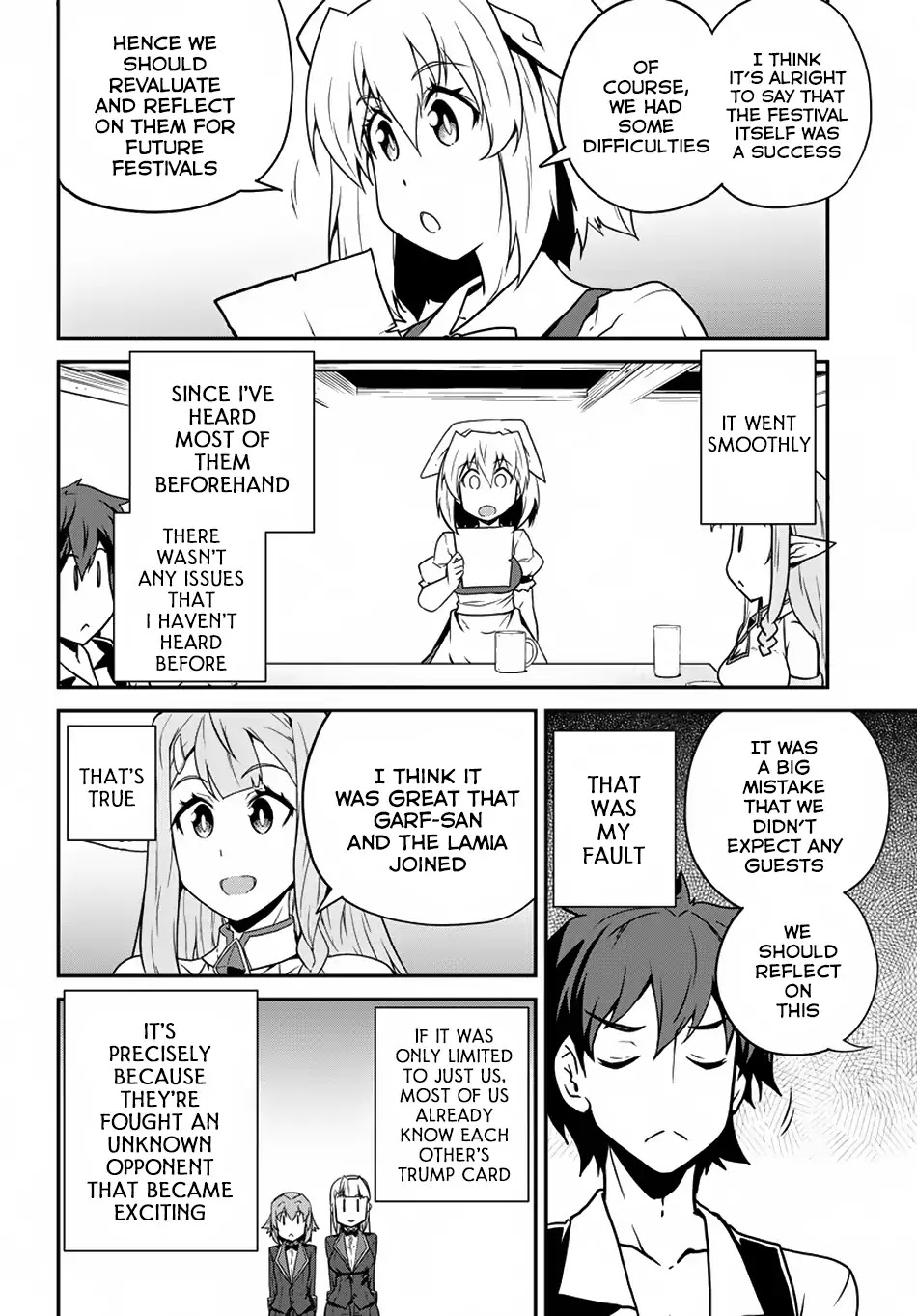 Isekai Nonbiri Nouka Chapter 84 page 5 - Chapter 84: Evaluation Meeting (1)