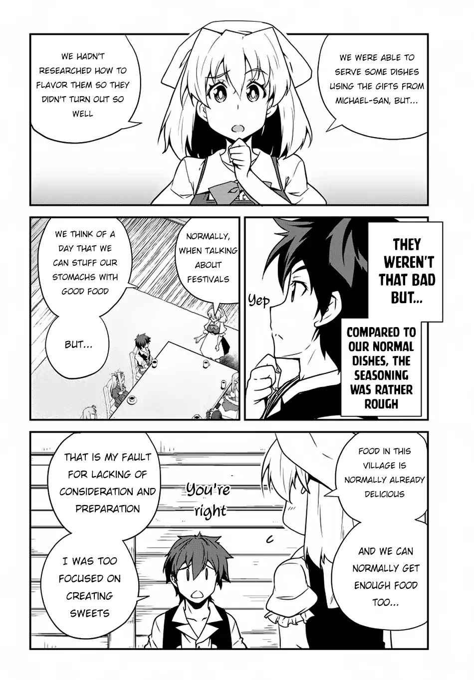 Isekai Nonbiri Nouka Chapter 86 page 3 - Chapter 86: Evaluation Meeting (3)