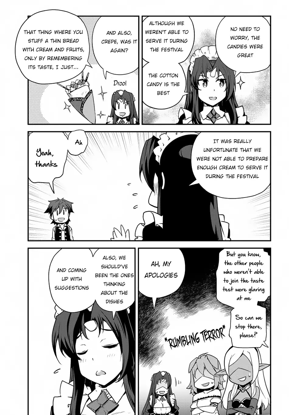 Isekai Nonbiri Nouka Chapter 86 page 4 - Chapter 86: Evaluation Meeting (3)