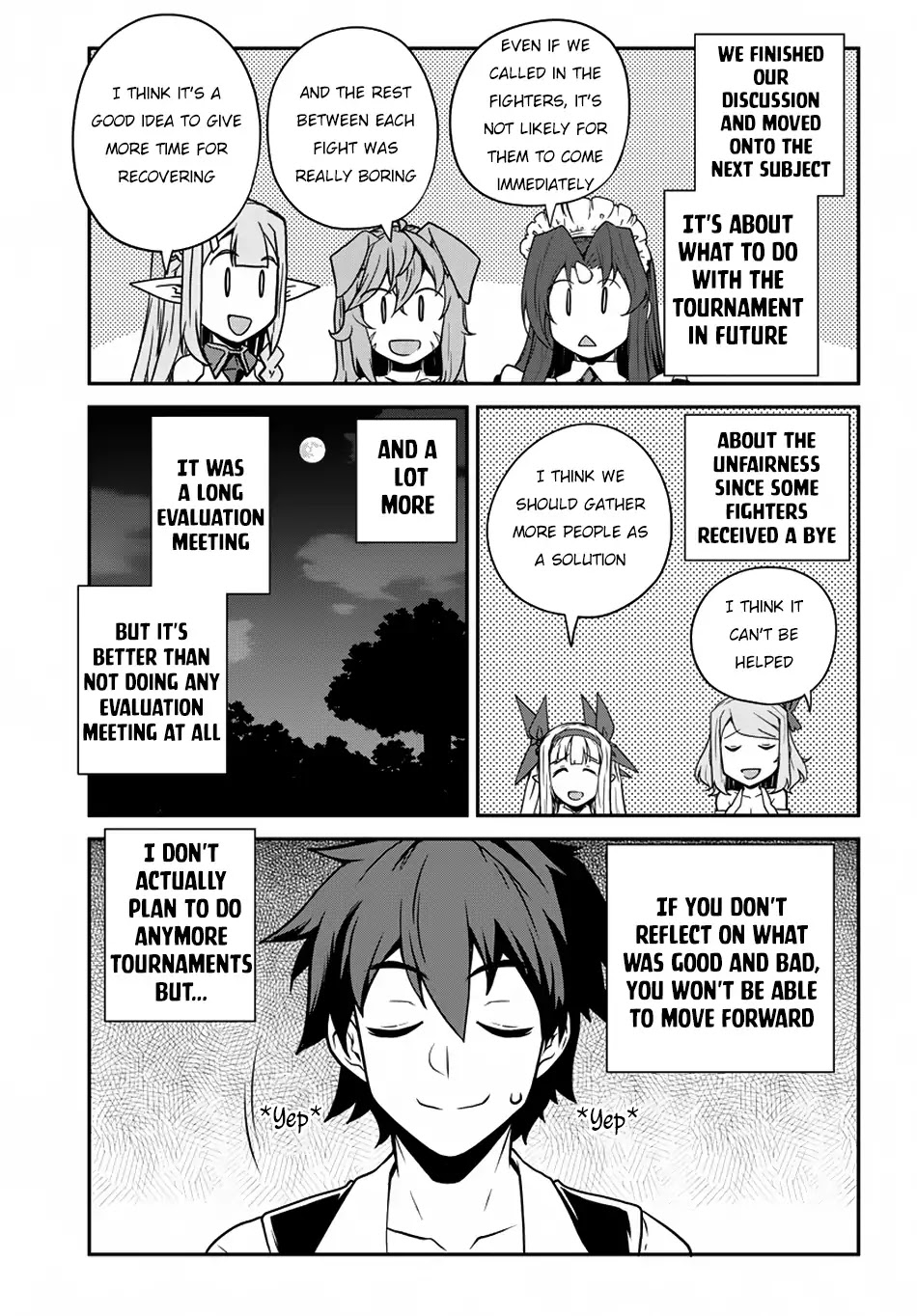Isekai Nonbiri Nouka Chapter 86 page 8 - Chapter 86: Evaluation Meeting (3)
