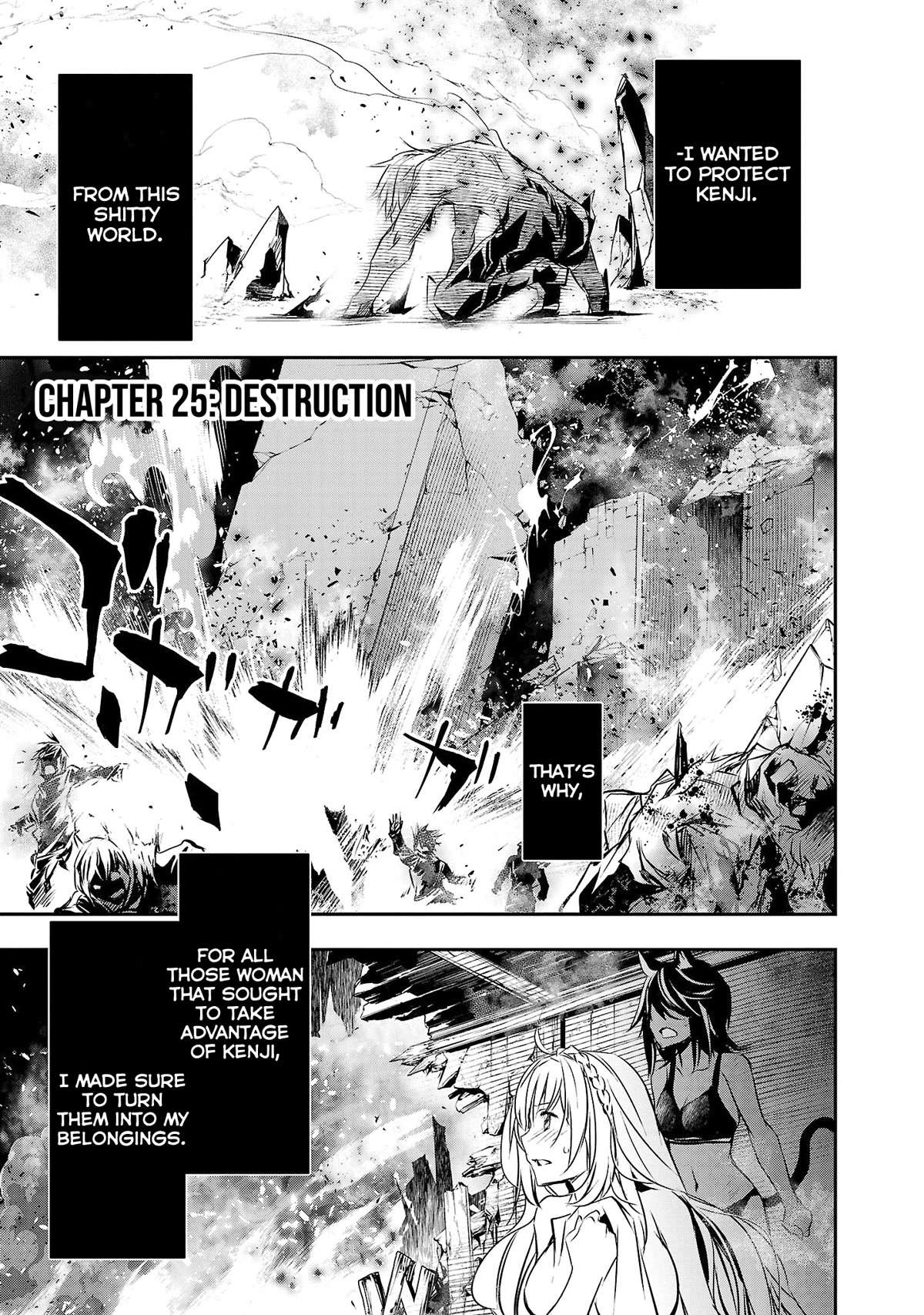 Isekai NTR Chapter 25 page 2 - Chapter 25: Destruction