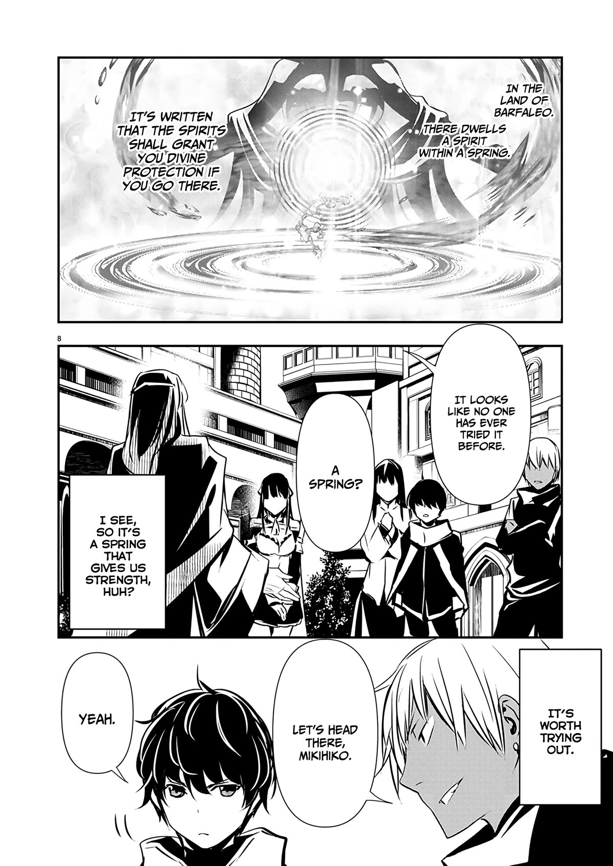 Isekai NTR Chapter 46 page 9 - Chapter 46: Departure
