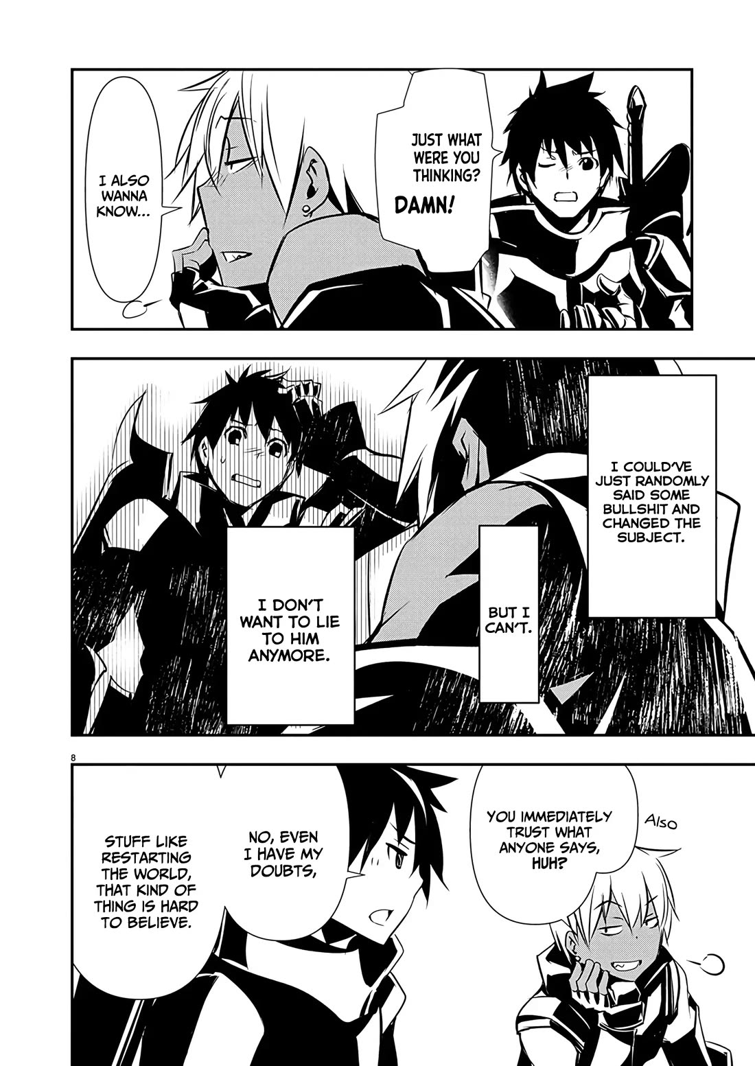 Isekai NTR Chapter 61 page 9 - Chapter 61: Confession