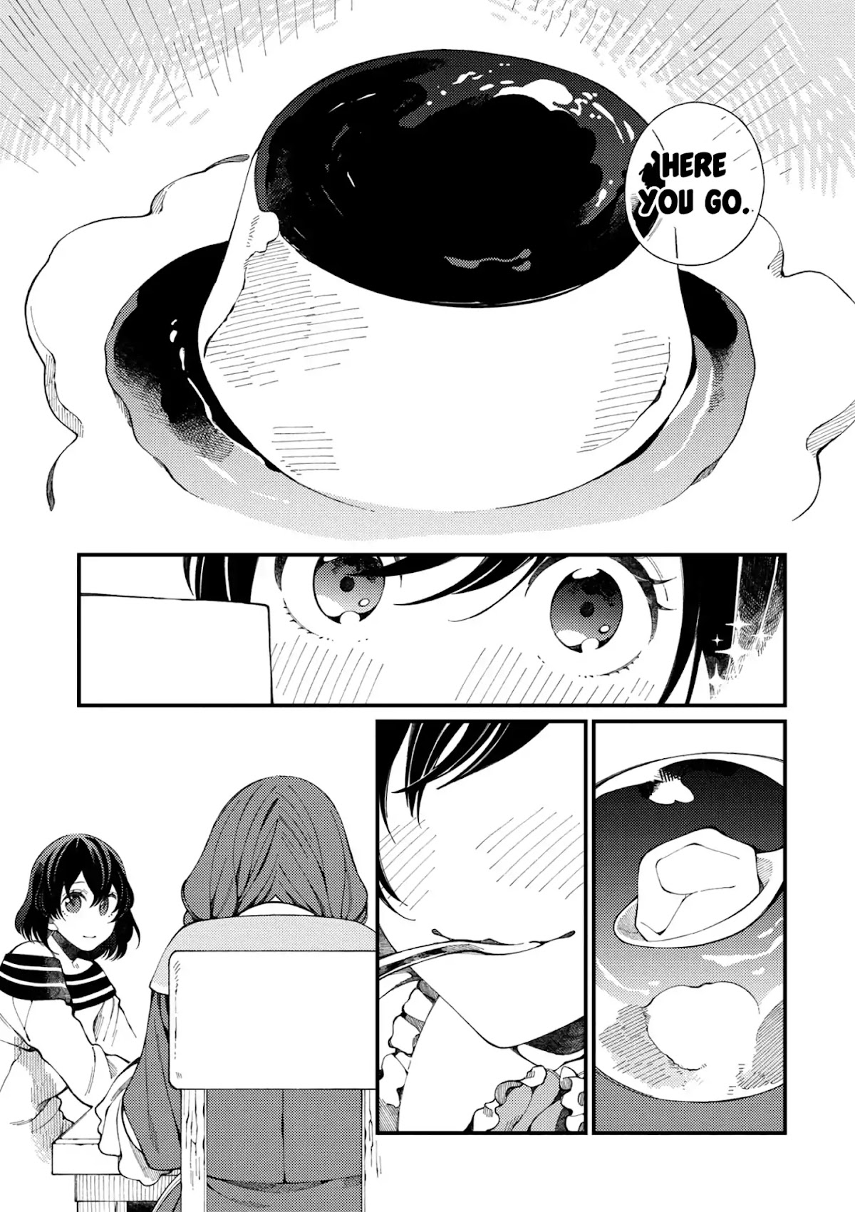Isekai Omotenashi Gohan Chapter 1.2 page 10 - Chapter 1.2: Onee-chan and Jiggly Pudding Made with Fresh Eggs ②