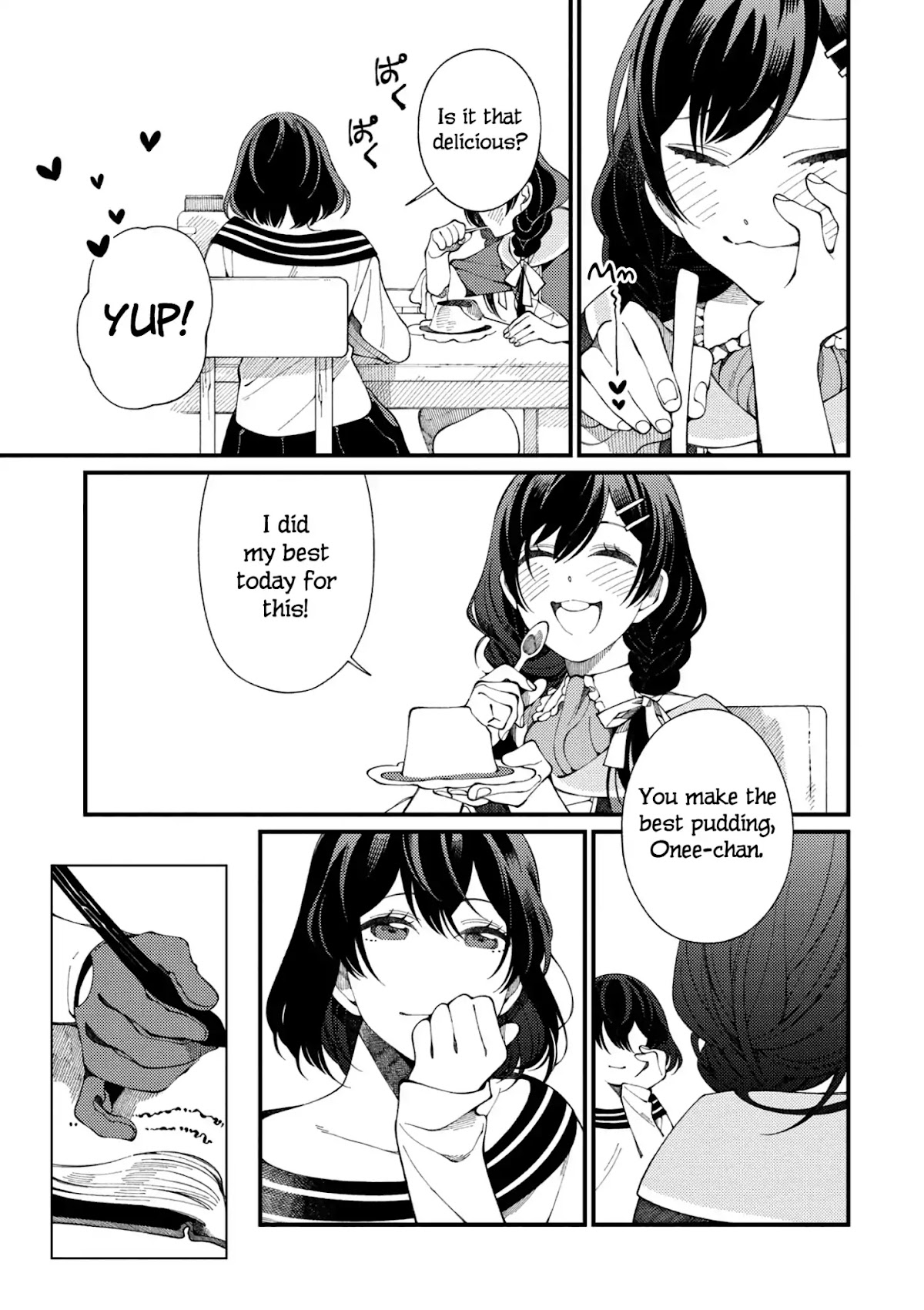 Isekai Omotenashi Gohan Chapter 1.2 page 12 - Chapter 1.2: Onee-chan and Jiggly Pudding Made with Fresh Eggs ②