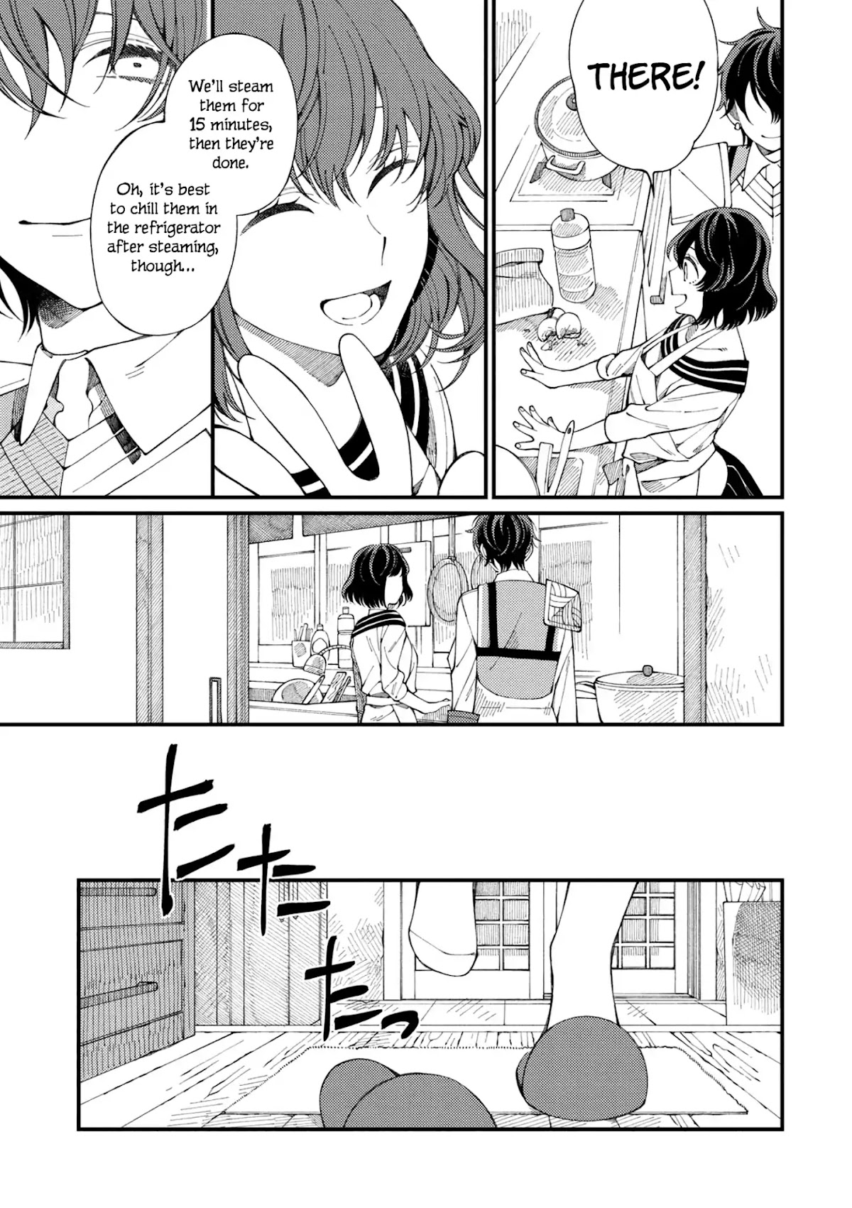 Isekai Omotenashi Gohan Chapter 1.2 page 8 - Chapter 1.2: Onee-chan and Jiggly Pudding Made with Fresh Eggs ②