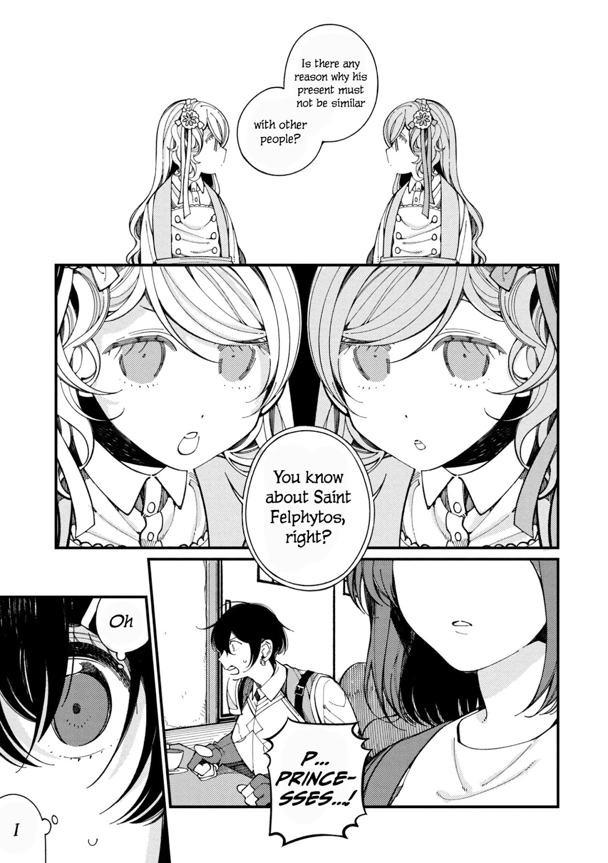 Isekai Omotenashi Gohan Chapter 10.2 page 9 - Chapter 10.2: Twin Princesses and Fluffy Donuts ②