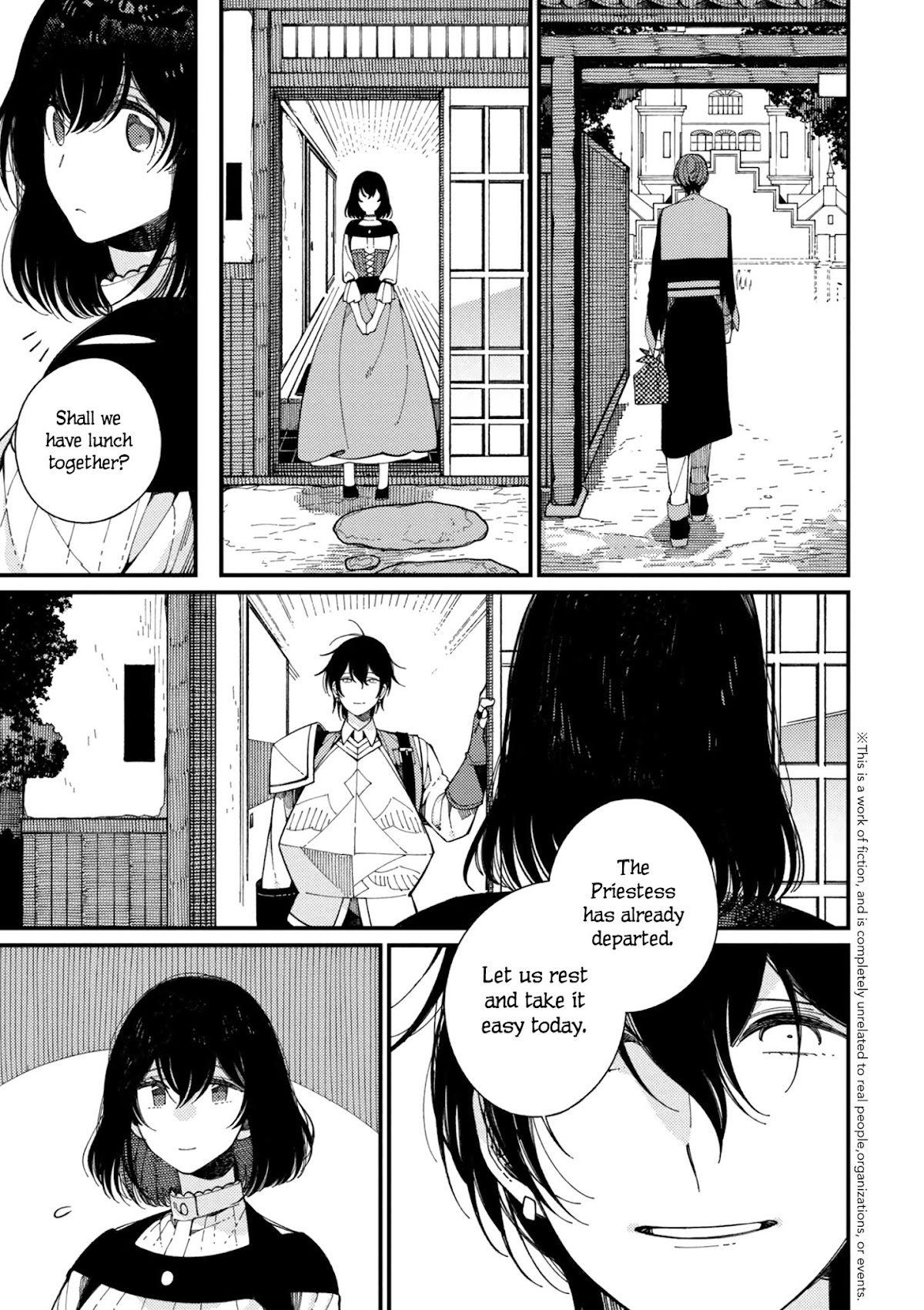 Isekai Omotenashi Gohan Chapter 11.2 page 2 - Chapter 11.2: She Who Waits for the Priestess and Chicken Karaage Lunchbox ②
