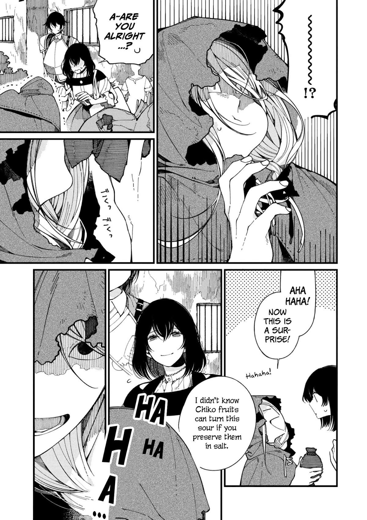 Isekai Omotenashi Gohan Chapter 11 page 14 - Chapter 11: She Who Waits for the Priestess and Chicken Karaage Lunchbox ①