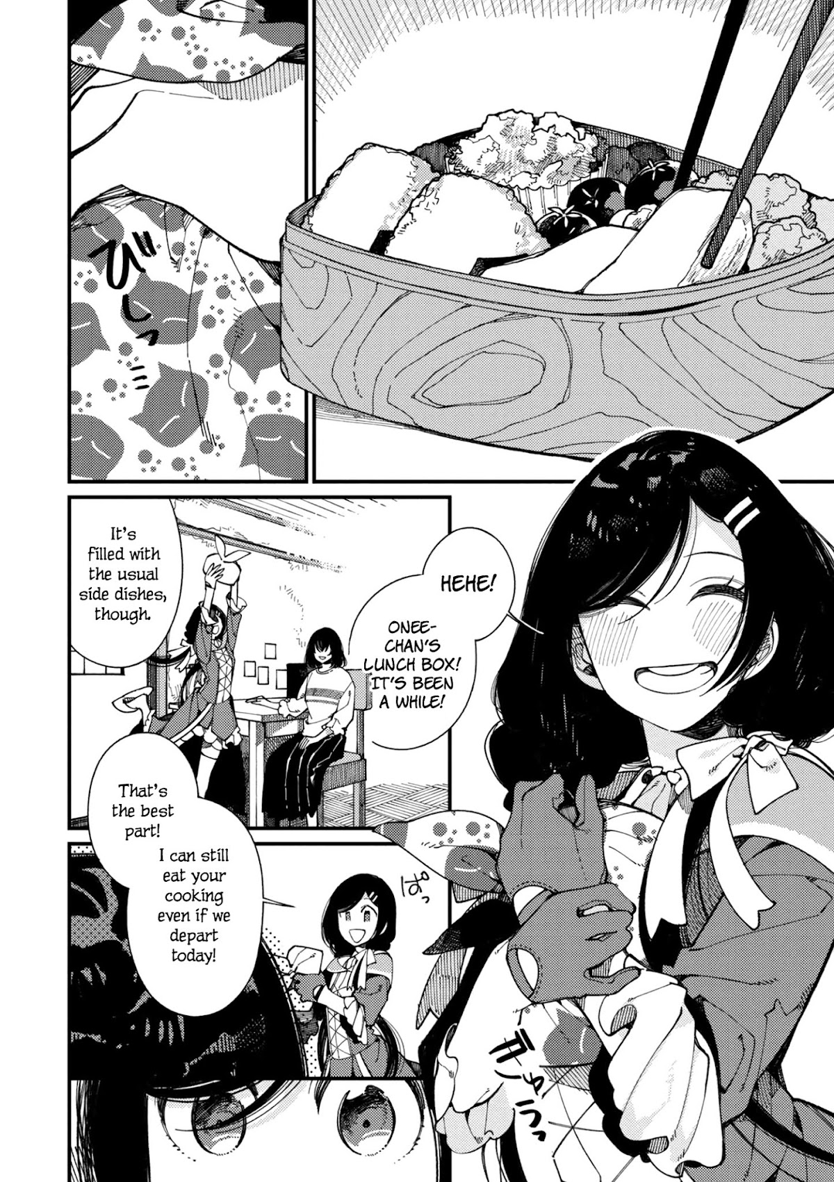 Isekai Omotenashi Gohan Chapter 11 page 7 - Chapter 11: She Who Waits for the Priestess and Chicken Karaage Lunchbox ①