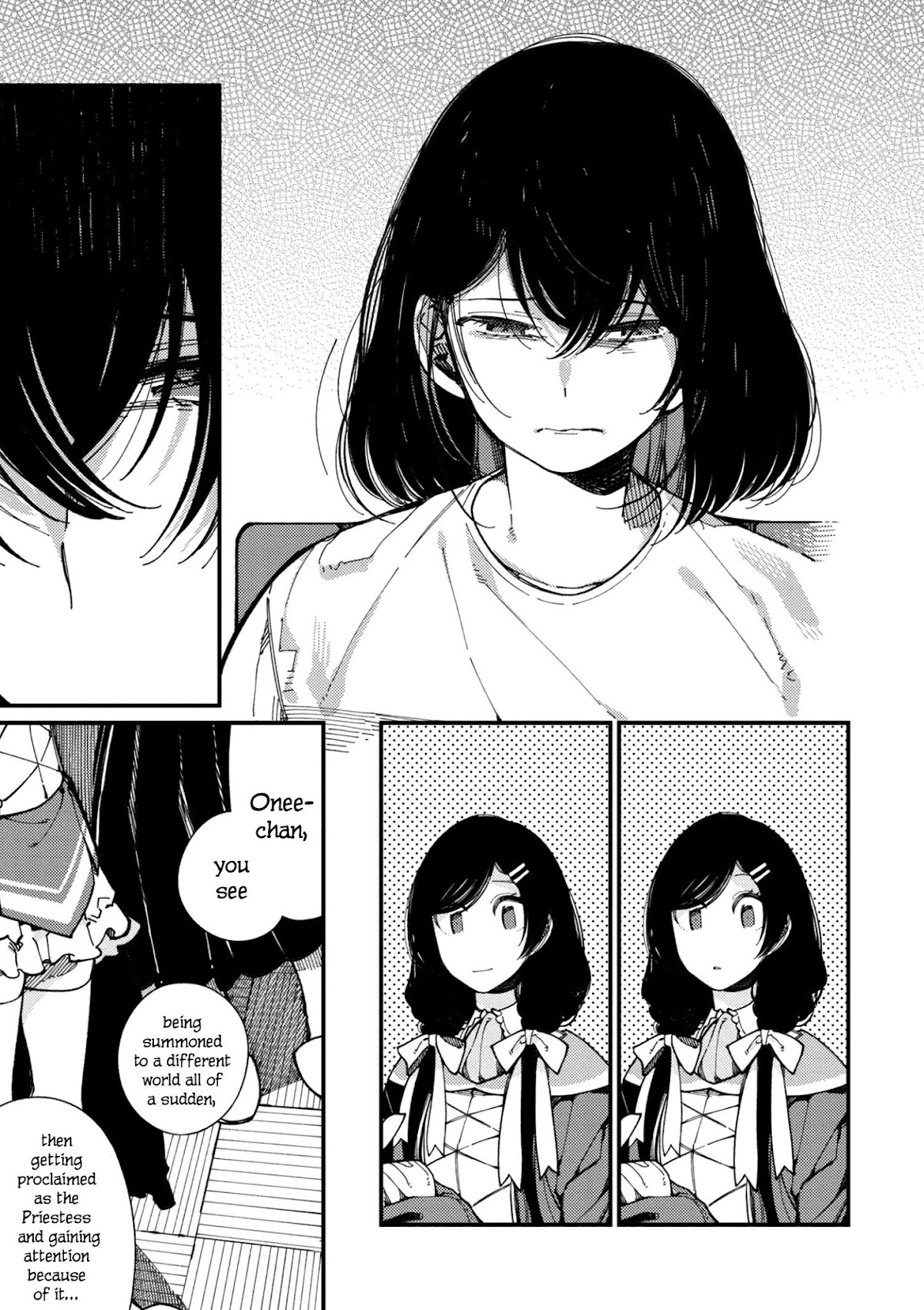 Isekai Omotenashi Gohan Chapter 11 page 8 - Chapter 11: She Who Waits for the Priestess and Chicken Karaage Lunchbox ①