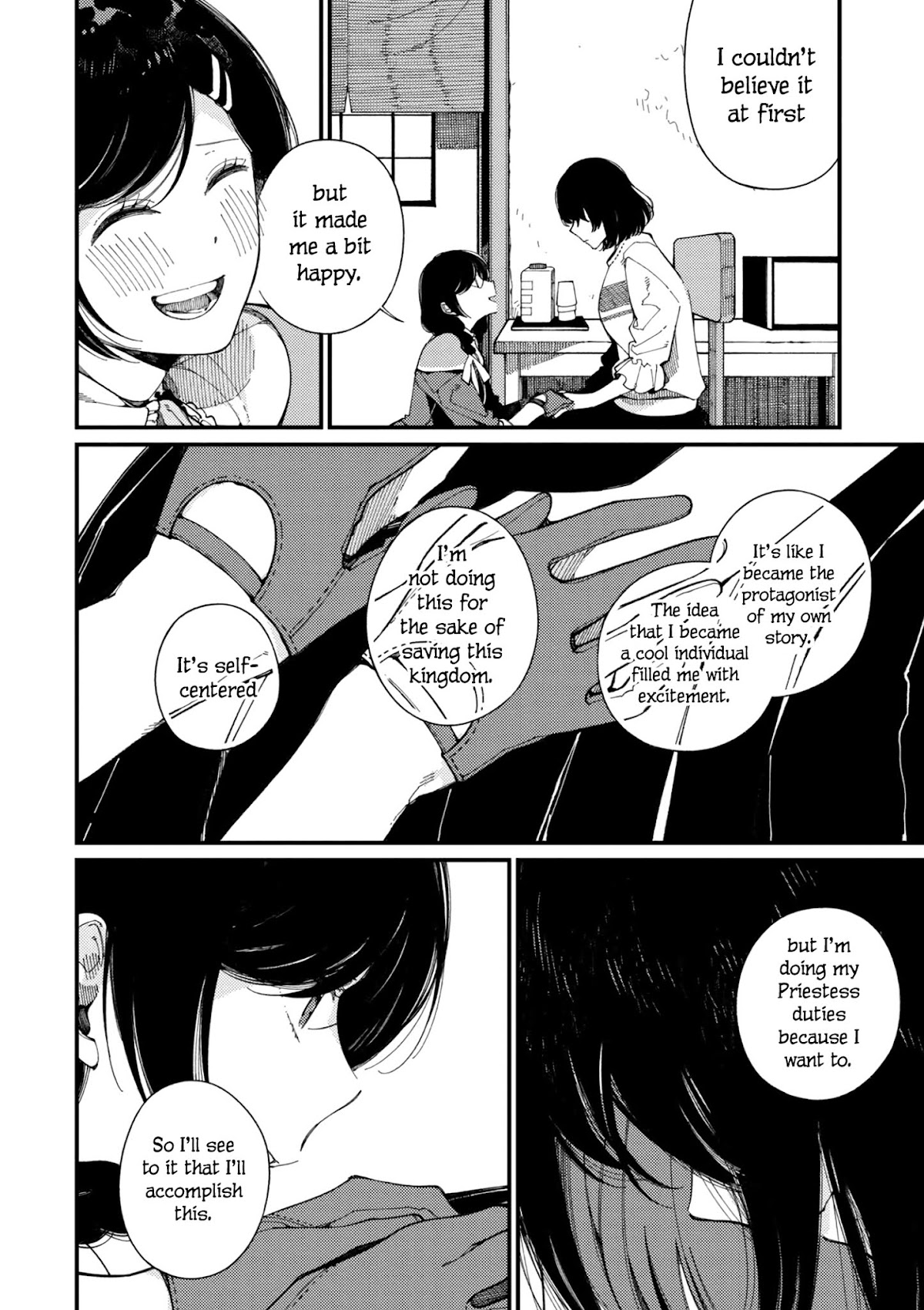 Isekai Omotenashi Gohan Chapter 11 page 9 - Chapter 11: She Who Waits for the Priestess and Chicken Karaage Lunchbox ①